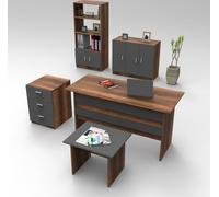Skye Decor, modelo VO14 - VO14 LCS, estilo Barroco, para sala de estar, dimensiones 73,8 x 140 x 60 cm, fabricado con tablero de partículas recubierto al 100% con melamina