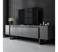 Skye Decor, modelo Yildiz: soporte de TV, color antracita, . Fabricado con tablero de partículas de 100% melamina. Dimensiones: 180 x 50 x 30 cm