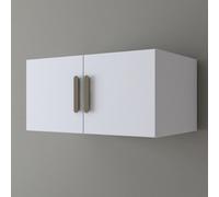 Skye Decor, mueble de 90 cm, blanco, 100% melamina E1, diseño moderno, juego de 3 piezas