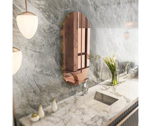 Skye Decor, Riors: Bronce, dorado, espejo, bronce, 45 x 2,2 x 85 cm