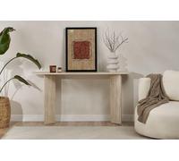 Skye Decor, Sira: Encimera de travertino, mueble auxiliar, travertino, placa de melamina 100%, 150 x 35 x 75 cm