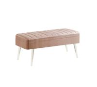 Skye Decor, Vina 0900 - 2 - Blanco, Banco, Weiß, 100% panel de fibra de densidad media (MDF) con revestimiento de melamina, 90 x 39 x 40 cm