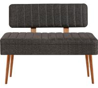 Skye Decor, Vina 1053 - 2 - Antracita, Atlántico, Bancos, Banco, Pino Atlántico, 110 x 82,5 x 40 cm