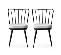 Skye Decor, Yıldız- Yıldız NMB, Schwarz: Sillas de oficina, 82x43x42 cm, estructura: 100% metal