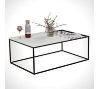 Skye Decor, Zinus - Blanco, Mesas auxiliares, Blanco, 95 x 43 x 55 cm