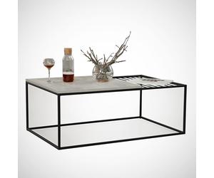 Skye Decor, Zinus - Sea Oak, mesa de centro, roble marítimo, 100% aglomerado revestido de melamina, 95 x 55 x 43 cm