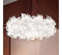 Slamp Clizia Pixel lámpara colgante, rojo, Ø 78 cm
