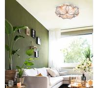 Slamp La Vie M plafón, ancho 47 cm, ámbar