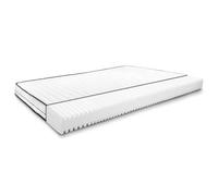 Sleezzz Colchón de espuma de confort, 140 x 200 cm, altura de 16 cm, dureza H2/H3, 7 zonas de descanso, colchón reversible, funda doble lavable