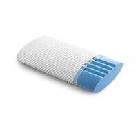Sleezzz Cool Viscoelastik Almohada cervical 35 x 75 cm menor sensibilidad a la temperatura de la espuma viscoelástica especial, almohada ergonómica para el cuello, espuma viscoelástica, almohada