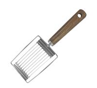 Slicer - Herramienta de corte de patatas | Pinza de acero inoxidable portátil, helicóptero de , gadget de cocina, herramienta de de jamón de huevo