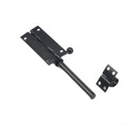 Sliding Door Latch 200mm 201 Steel Black | 201 Steel, 200x40mm, Vertical/horizontal Mount, Pre-drilled Holes, For Doors para windows Fences Garden