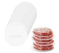 SLTAXAR 1000 Hojas Papeles Hamburguesas 13cm, Papeles Antiadherente Hamburguesas Redondo, Papel Separador de Hamburguesa Parrilla y Freidora de Aire, Papel para Hamburguesa- Uso Profesional y Casero