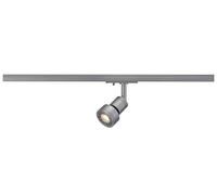 SLV Gris monofásico Puri, Spot» led, proyector, luminaria de Techo, Sistema de Carril, iluminación Interior / GU10 50 W