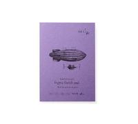 SM.LT Cuaderno de dibujo Authentic Ingres, ideal para ceras, lápices, ceras, bolígrafos, tizas, carboncillo, tamaño A4, compuesto por 30 hojas, 130 g/m², EP-30/INGRES