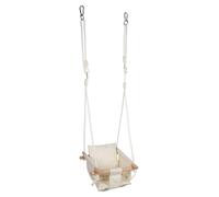Small foot 12800, Marco mecedora para niños, para uso interior/exterior, capacidad de 60 kg, madera, textil