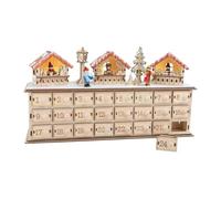 Small Foot Design Calendario de Adviento 1290 Madera marrón 40 x 10 x 22 cm