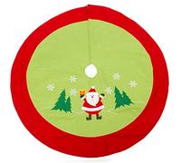 small foot company 11387 Manta Navidad Santa, de Tela de Fieltro, Adorno para árboles decoración, Multicolor, Normal