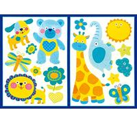 Small Foot Company 2625 Pegatinas Decorativas "Animales"