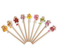 small foot company Lápices Niña de Flores, Set de 9