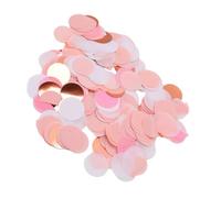 Smandy Confeti Redondo de 2,5 Cm y 30 G, Papel de Confeti con Puntos Mezclados de 1 Pulgada, sin Decoloración, para Decoración de Mesa de Globos de Fiesta de Cumpleaños de Boda Redondo de 2,5 Cm y