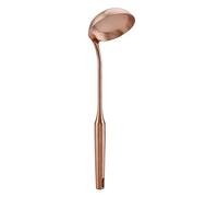 Smandy Cuchara de Acero Inoxidable Cucharón de Acero Inoxidable Turner de Cocina de con Hueco y Diseño sin Costuras para Cocinar Servir Sopa Pasta (cucharón)