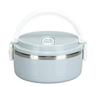 Smandy Térmica de Acero Inoxidable con Cierres de Seguridad, Tapa Tipo Olla a Presión y Asa Ergonómica para la Escuela, la Oficina, el Hogar y Actividades Al Aire libre. (una sola capa)