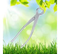 Smandy Tijeras de Podar para Bonsái, Tijeras Cortadoras de Ramas de Acero de Aleación, 18,3 Cm 62 HRC para Podar Plantas de Jardín, Incisión Cóncava para el Cuidado de árboles Frutales de Flores de