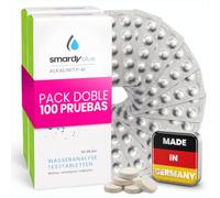 smardy 100 Alca-M Tabletas fotómetro para PoolLab, SCUBA II, BAYROL | Mide alcalinidad (capacidad acido) en piscina, spa y acuarios para medidores electrónicos, Made in Germany