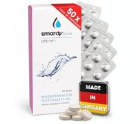 smardy 50 tabletas fotómetro DPD1 - mide el cloro libre en piscina, spa, jacuzzi y acuario - compatible con PoolLab, SCUBA II, BAYROL y otros medidores electrónicos - Made in Germany