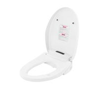 Smart Bidet - Asiento de inodoro con calefacción con mando a distancia, asiento japonés con agua caliente y secadora, boquilla autolimpiante de acero completo, luz nocturna, IPX4 resistente al agua
