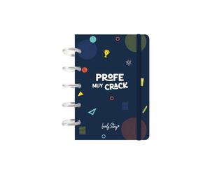 Smart Book A6 Profe Muy Crack - Libreta con Discos - Lovely Story - IndyaEduOcio