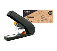 smart by Leviatan - D.RECT Grapadora Inteligente 1110, Menos Esfuerzo, Grapadora con Grapas de Oficina, 60% Menos Esfuerzo Estuche Ergonómico (Grapas Tipo 23 / 6-23 / 13 mm), 100 Hojas