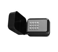 Smart - Caja de seguridad para llaves para exteriores con protección de contraseña, caja fuerte digital de metal montada en la pared para llaves seguras para oficinas y propiedades de alquiler