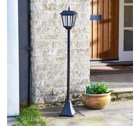 SMART GARDEN Bolardo luminoso solar Metro, 130 cm, negro, IP44