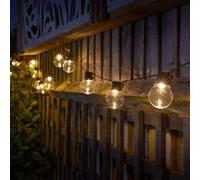 SMART GARDEN Cadena de luces LED GloBulb, 20 luces, IP44