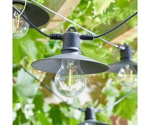 SMART GARDEN Cadena de luces LED solares Vivo 365, 8 luces IP44