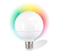Smart Home Bombilla LED RGB Globo (E27, Intensidad regulable, RGBW, 1.060 lm, 12 W)