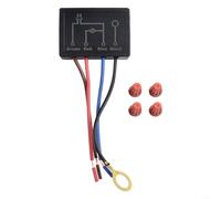 Smart - Interruptor de luz wifi con panel táctil de cristal, regulable para Smartlife para aplicación tuya, montaje empotrado