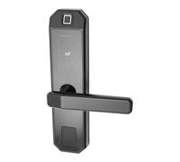 Smart Lock, cerradura de puerta con huella dactilar, cerradura de puerta inteligente con 3 métodos de desbloqueo, aleación de zinc, cerradura digital para puertas de madera, puertas interiores y de