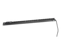 Smart Power Distribution Unit (PDU) vertical (0U) Power Plug DIN49440 16A/250V, 18x Type E Sockets (NF-C61-314), 16A