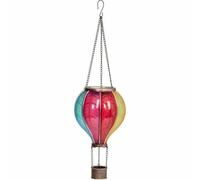 Smart-Solar Lámpara de techo con forma de globo solar LED colgante 45 cm para exterior
