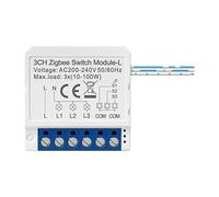 Smart Switch Module ZigBee Avatto LZWSM16-W3 No Neutral TUYA