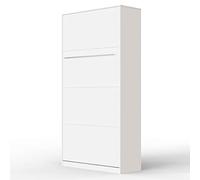SMARTBett Standard 90x200cm Vertical Blanco | Cama Abatible Plegable Oculta
