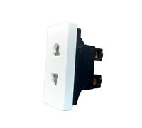 Smartify vPRO Meio Módulo Ficha 2 Pin Branco - SYP0M2PINBR