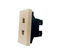 Smartify vPRO Meio Módulo Ficha 2 Pin Dourado - SYP0M2PINDR