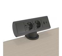 Smartline desk alu/black