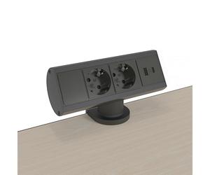 Smartline desk alu/black