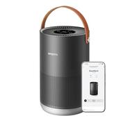 smartmi Purificadores de aire para el hogar, funciona con HomeKit Alexa, purificador de aire inteligente con mango, modo automático, 19 db, partículas de 0.08 µm capturadas, P1 gris oscuro