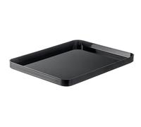 SmartStore - Caja de almacenamiento compacta con tapa L, color gris